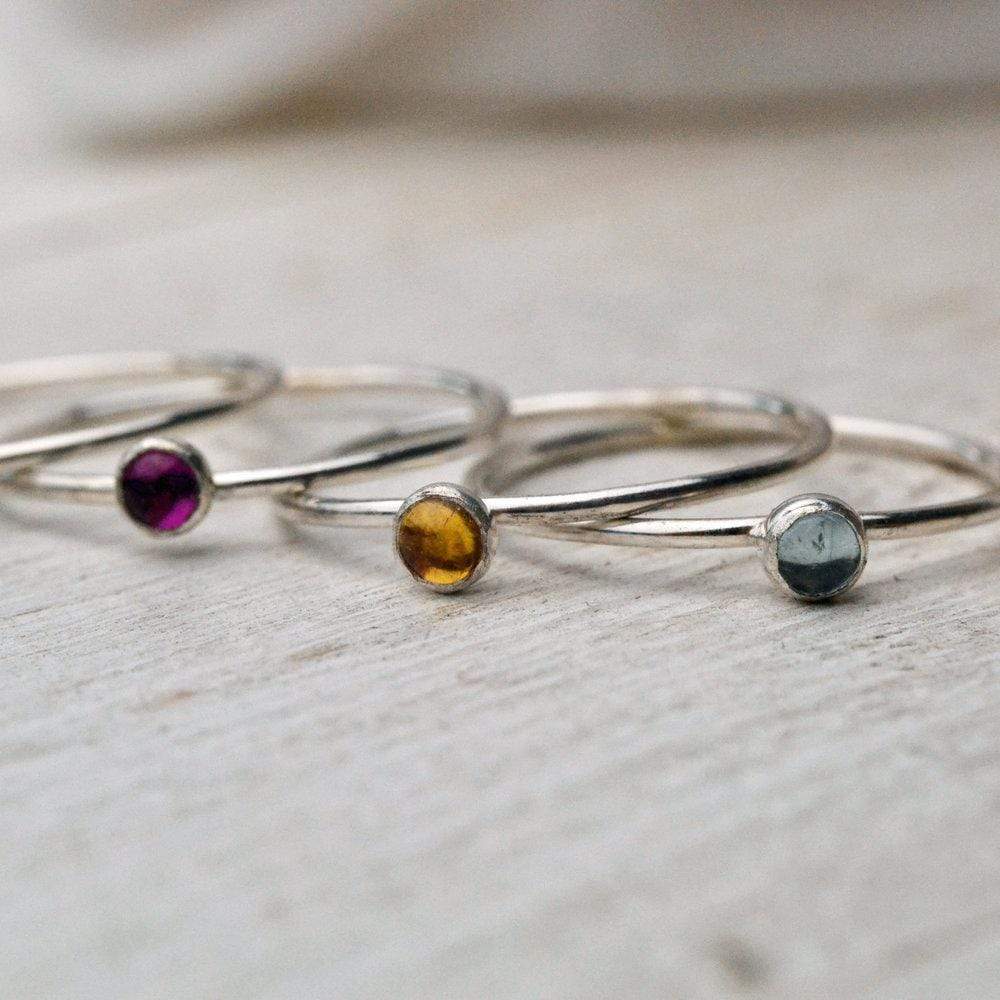 Skinny sale stackable rings