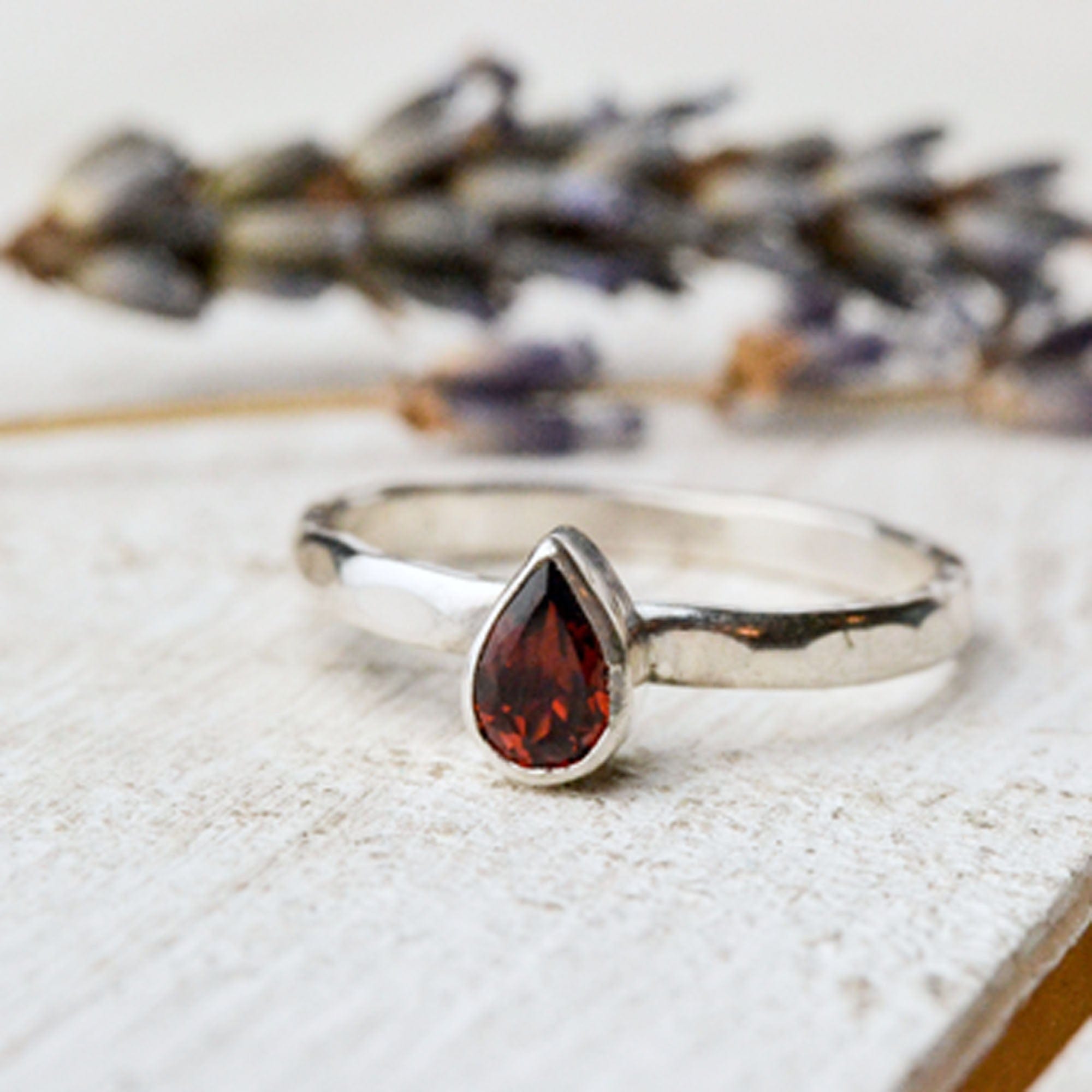 Sterling hot sale silver garnet